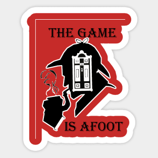 The Game is Afoot Sticker